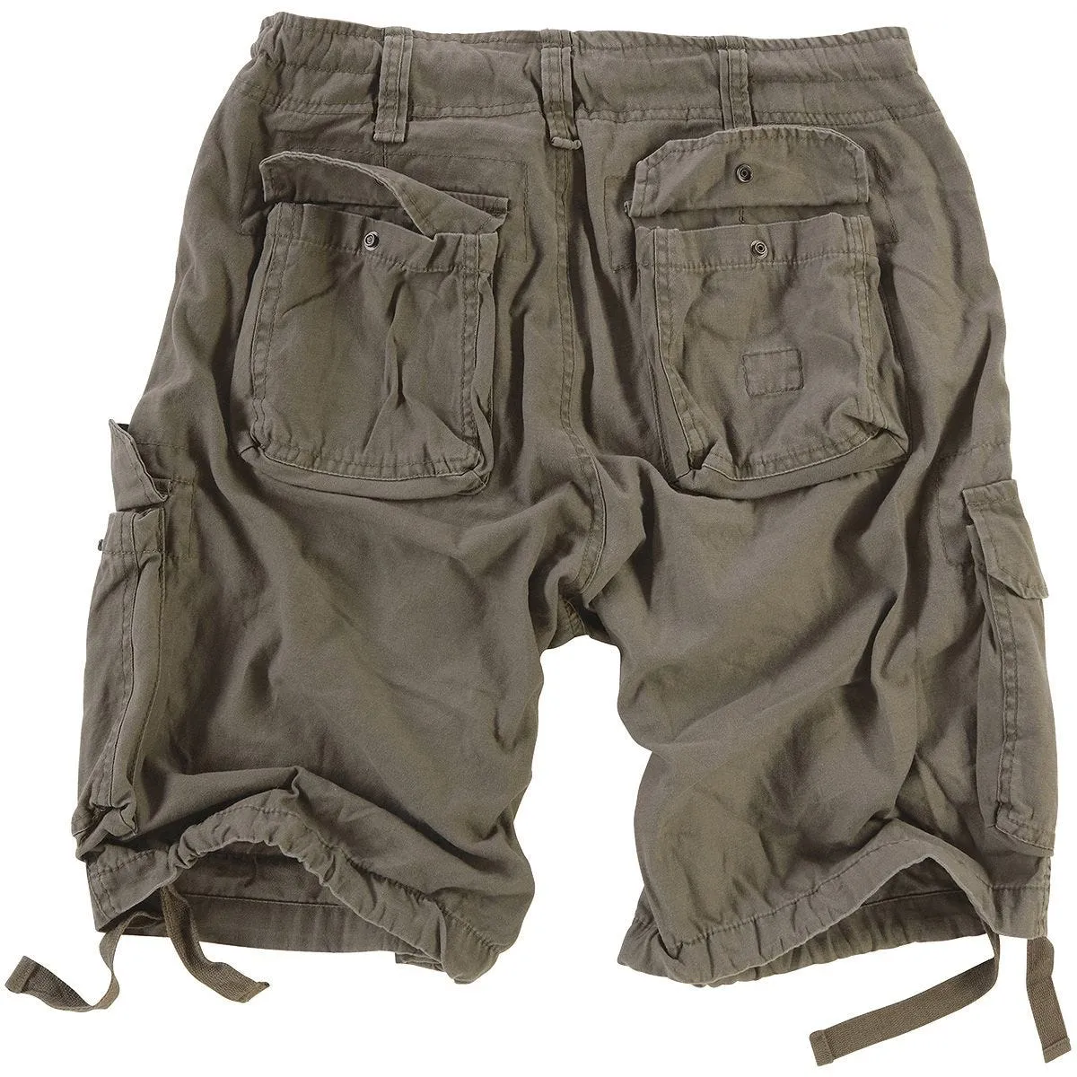 Surplus Airborne Vintage Shorts Washed Olive