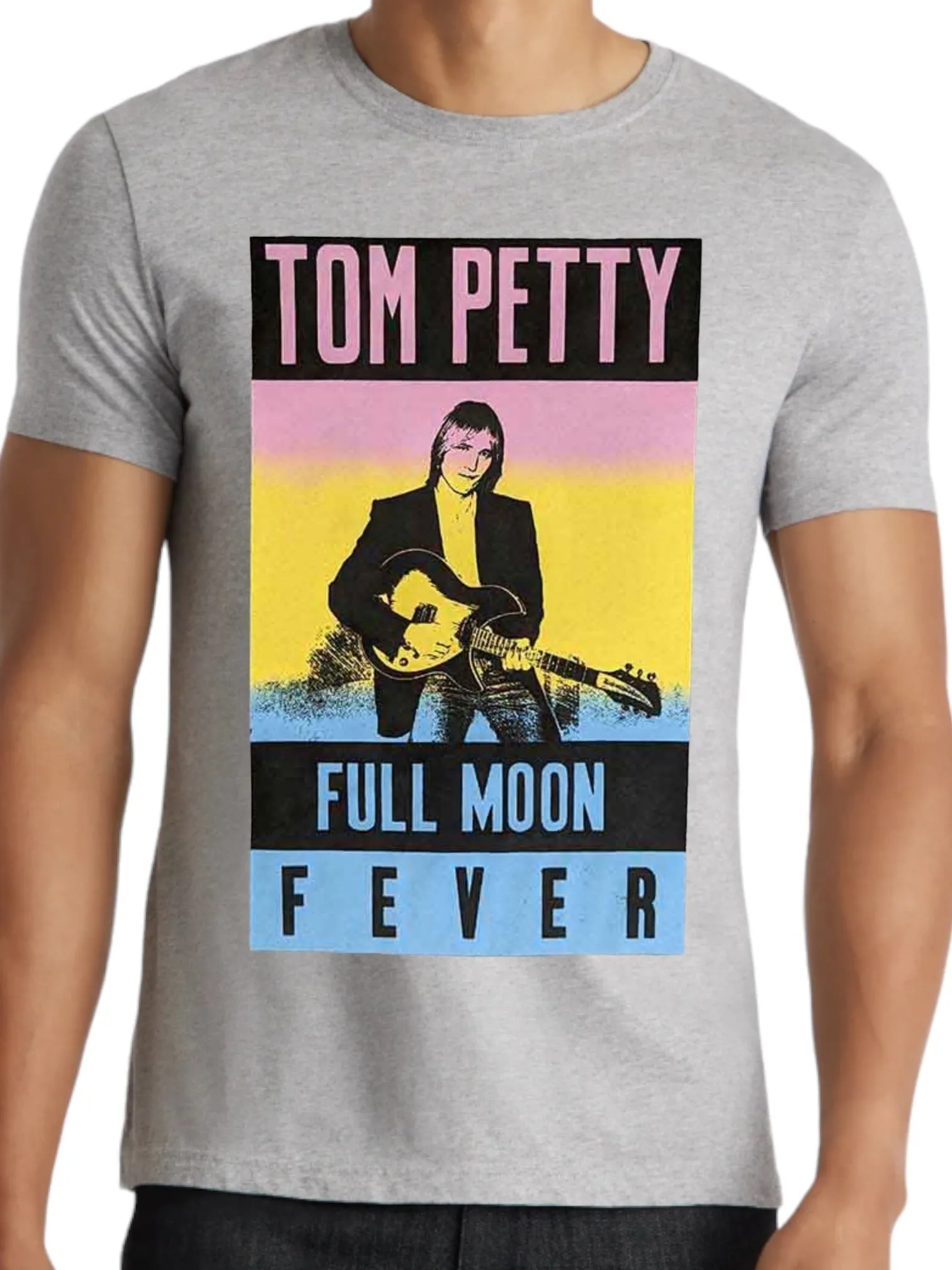 Tom Petty Fever Grey Official Unisex T-Shirt Various Size: NEW