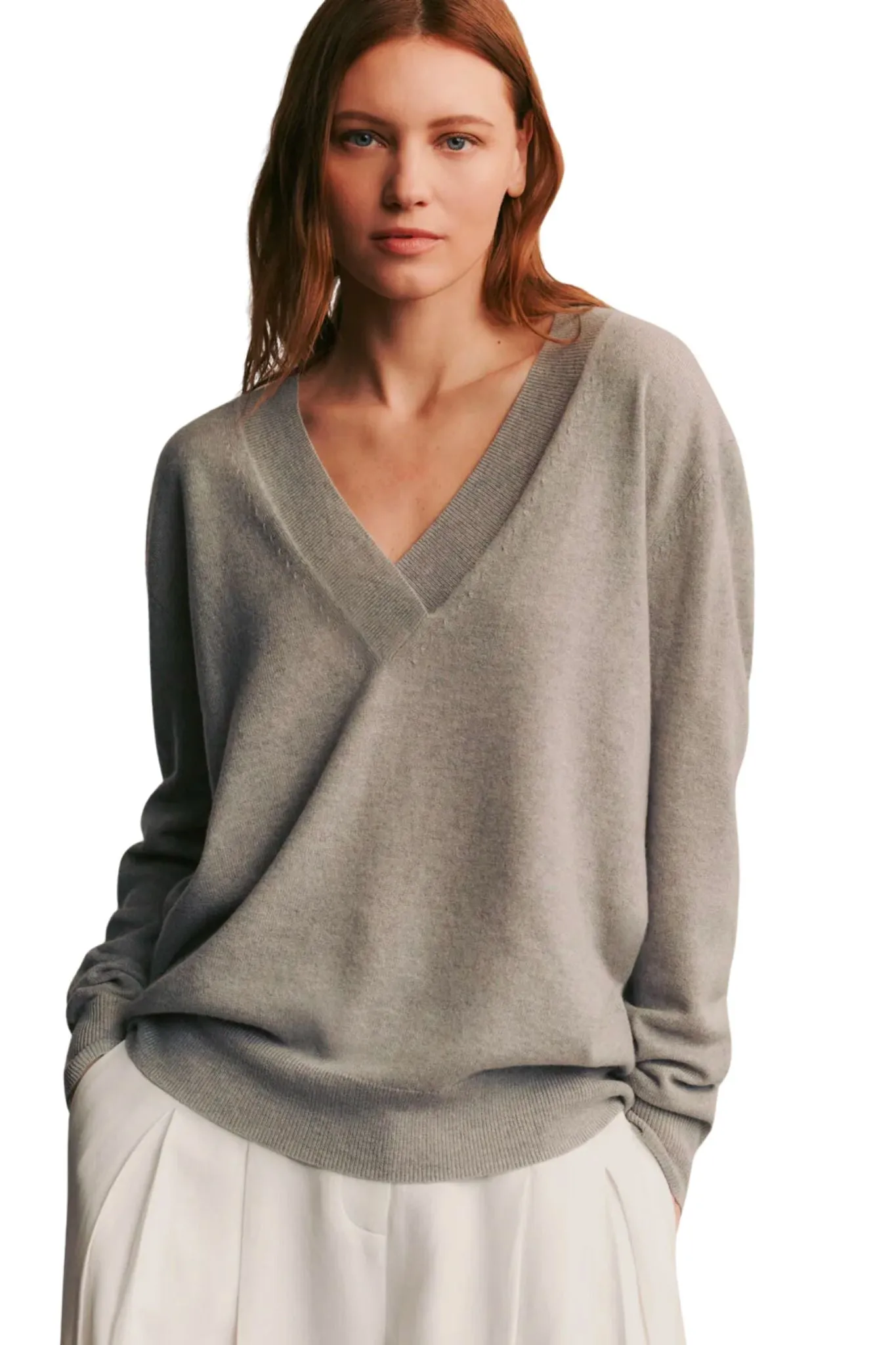 TWP Deep V Sweater