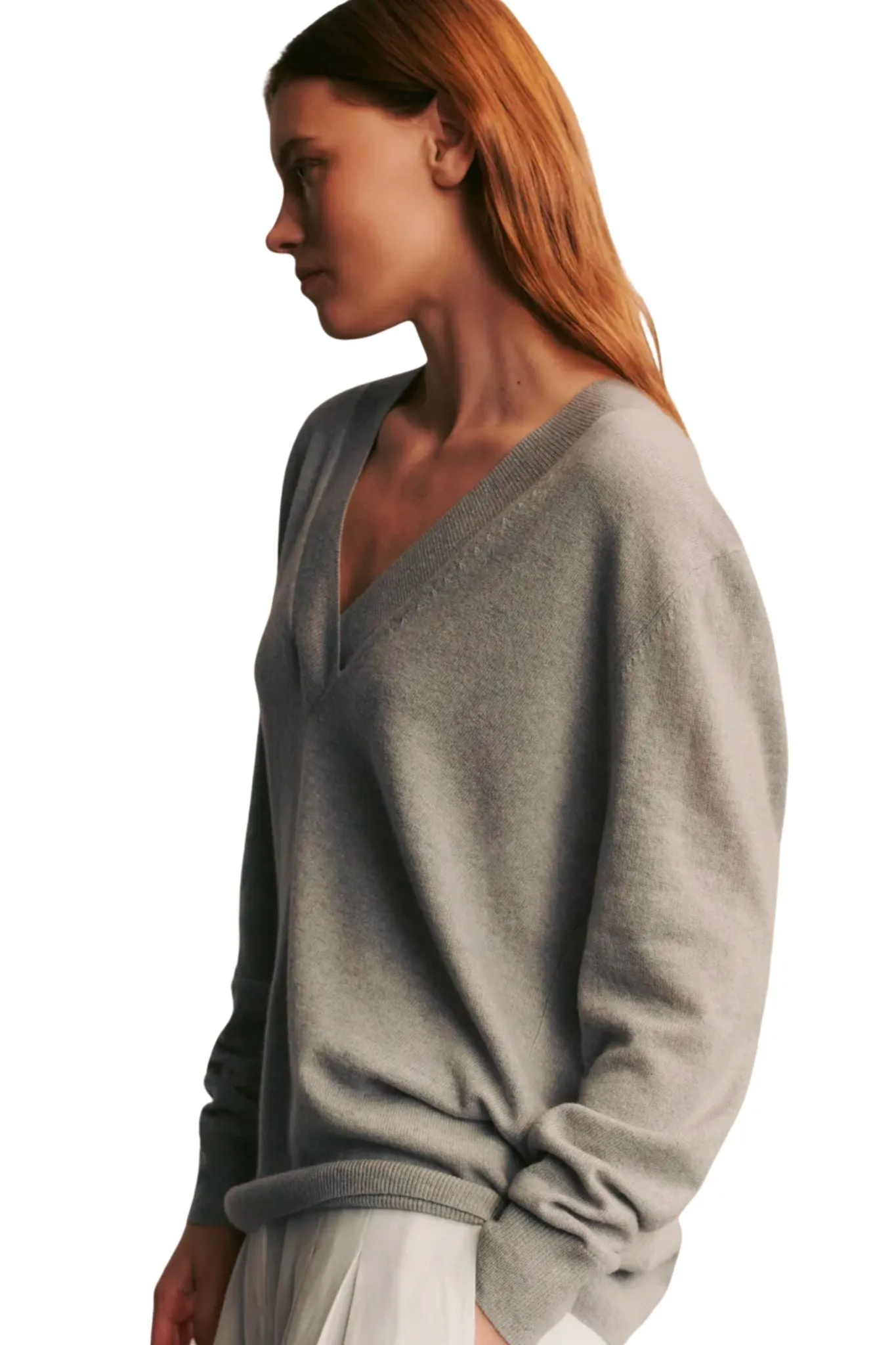 TWP Deep V Sweater