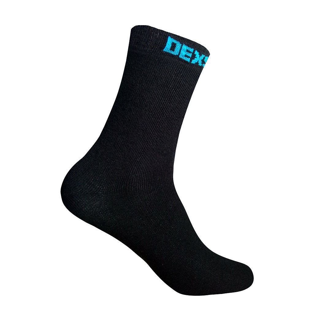 Ultra-Thin Waterproof Sock - Crew - Black