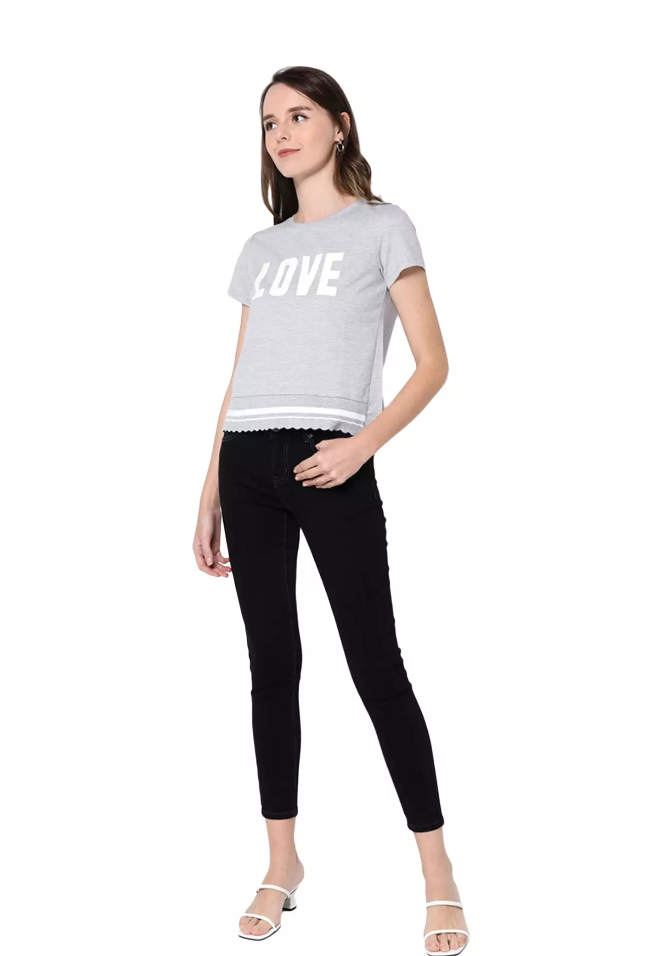 VOIR JEANS ''LOVE'' Short Sleeves Top