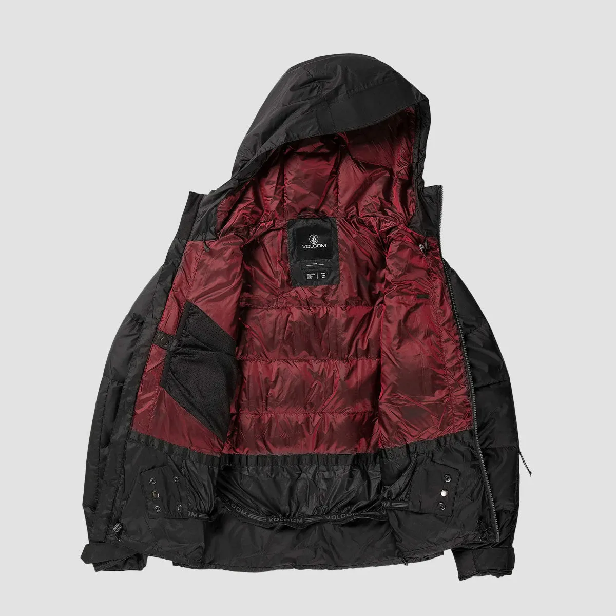 Volcom Lifted Down Jacket Black - Womens