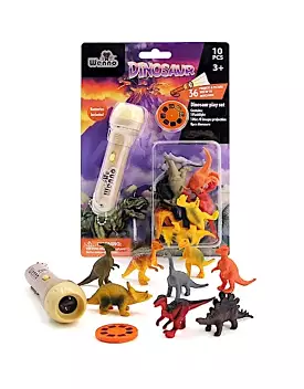 Wenno - Dinosaur Image Projection 8 Piece Figure Set