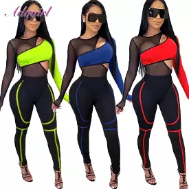 women tracksuit two piece sets  female outfit sportwear joggers