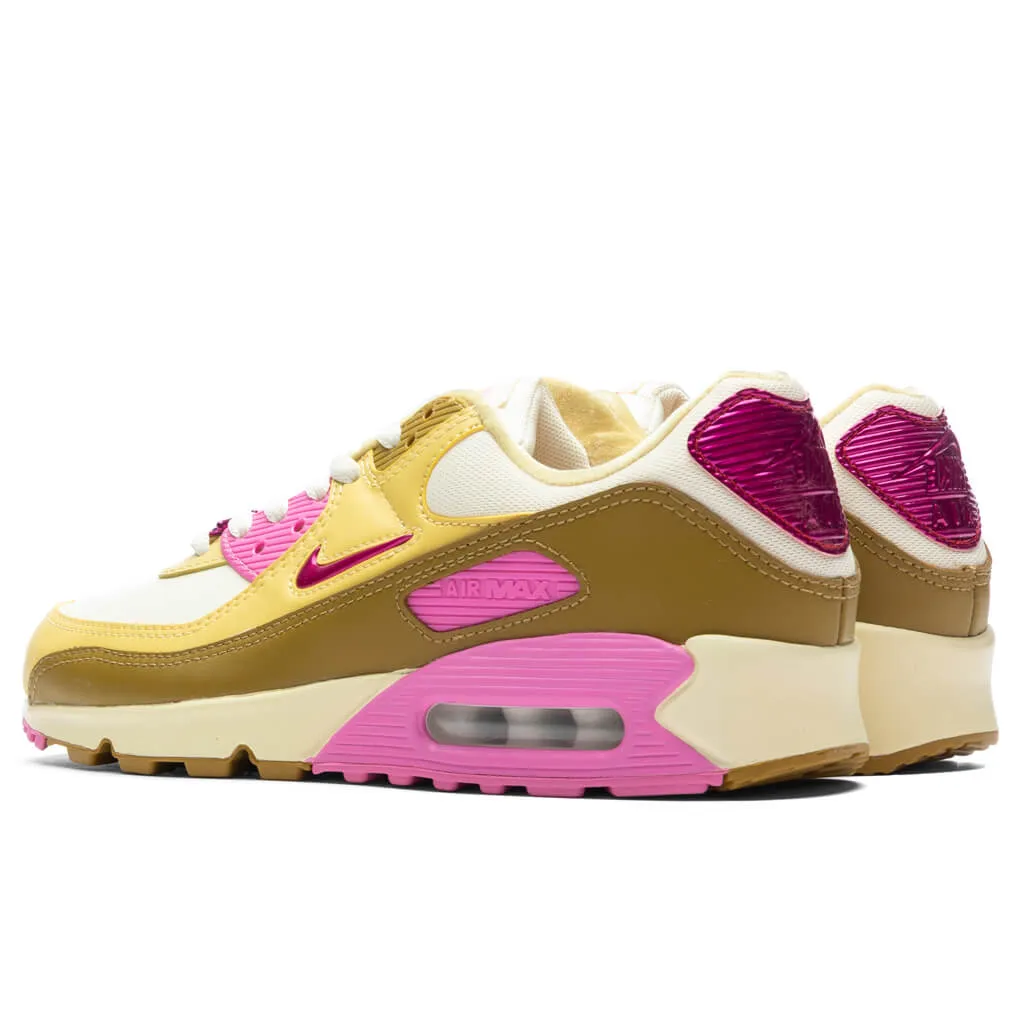 Women's Air Max 90 'Dance' - Coconut Milk/Playful Pink/Saturn Gold