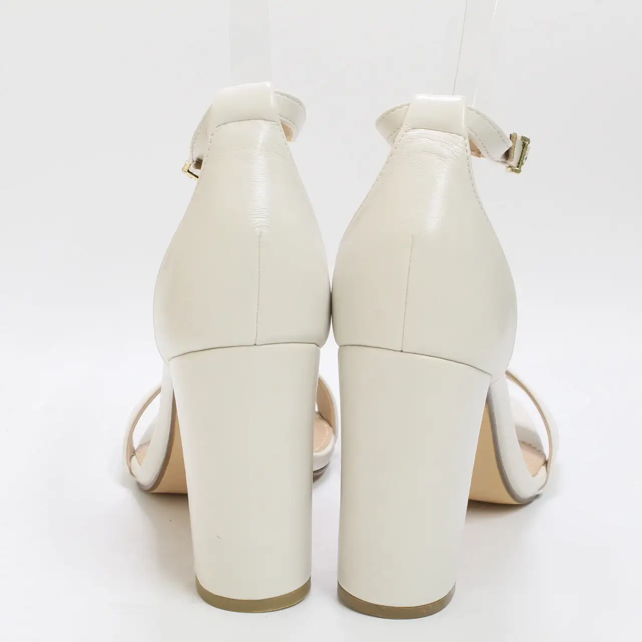 Womens Office Heart land  Two Part Sandals White