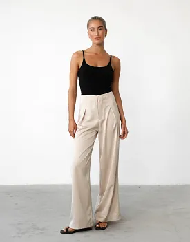 Yzabelle Pants (Beige)